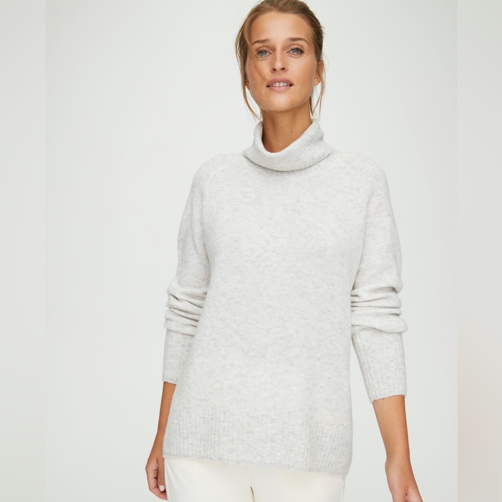 Aritzia The Group by Babaton Plutarch Turtleneck Wool Sweater, Size S